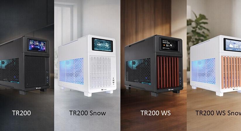 A 5,25"-es keret sem maradt ki a Thermaltake mikrotornyából