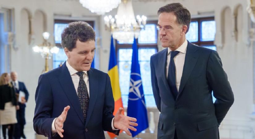Nicuşor Dan–Mark Rutte találkozó: Minden négyzetcentiméter területet megvédenek (VIDEÓ)