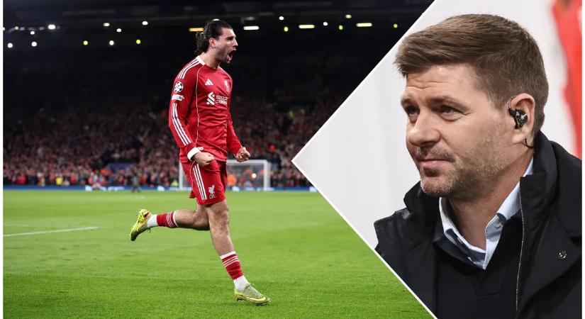 Steven Gerrard áradozott Szoboszlai Dominikról: „Csapatkapitány lehet belőle”