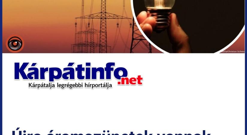 Újra áramszünetek vannak Ukrajnában – ezért vezették be ismét a korlátozásokat