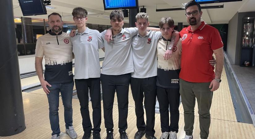 Soproni ifi bowlingosok az EB-n
