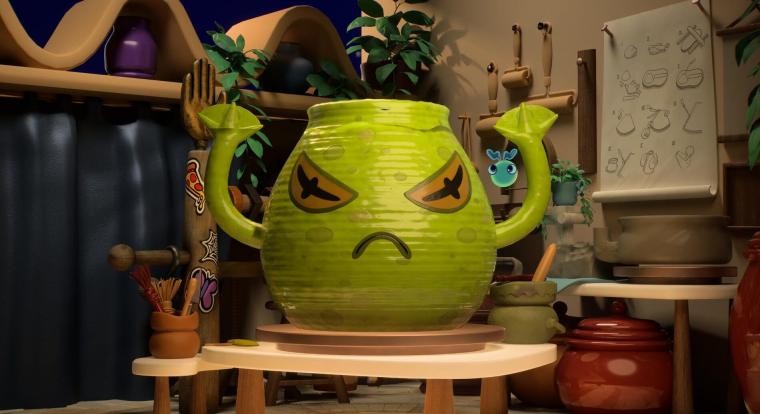 Megvan, mikor érkezik a Double Fine játéka, amelyben mindenki népművészeti cserépedény