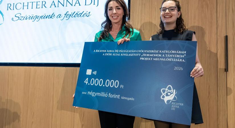 Richter Anna-díjat nyert két debreceni kutató