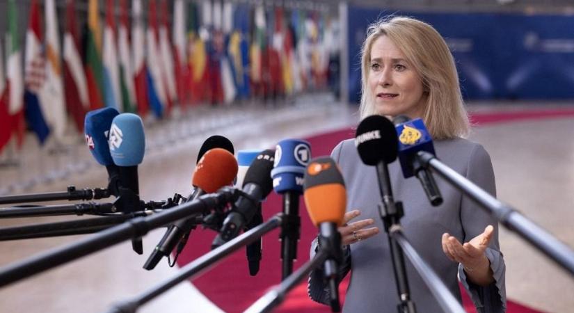 Kaja Kallas egyértelművé tette: Brüsszel azon dolgozik, hogy „kierőszakolják” Magyarországból az Ukrajnának szánt 90 milliárdos hadikölcsön jóváhagyását