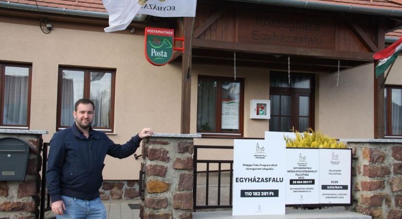 Egyházasfalu, a fejlődő falu