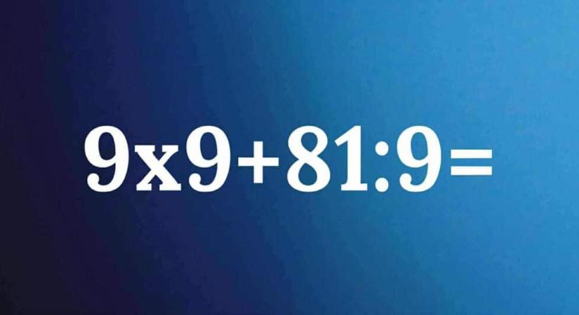 Kvízkuckó: Ezt a feladatot kevesen oldják meg helyesen – te köztük vagy?