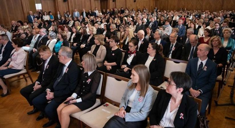 Így emlékeztek a forradalomra a Debreceni Egyetemen