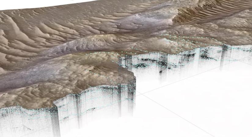 Rejtett képződményeket talált a NASA a Marson, az élet bölcsője lehetett
