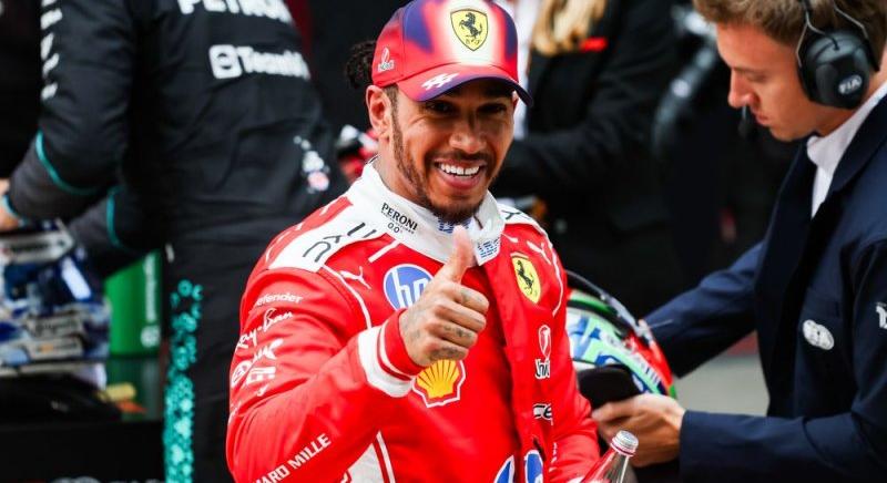 Egyetlen versenyző sem várt annyit első ferraris dobogójára, mint Hamilton