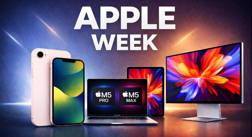 Apple Week: MacBook Neo, M5 MacBook Pro és Studio Display XDR