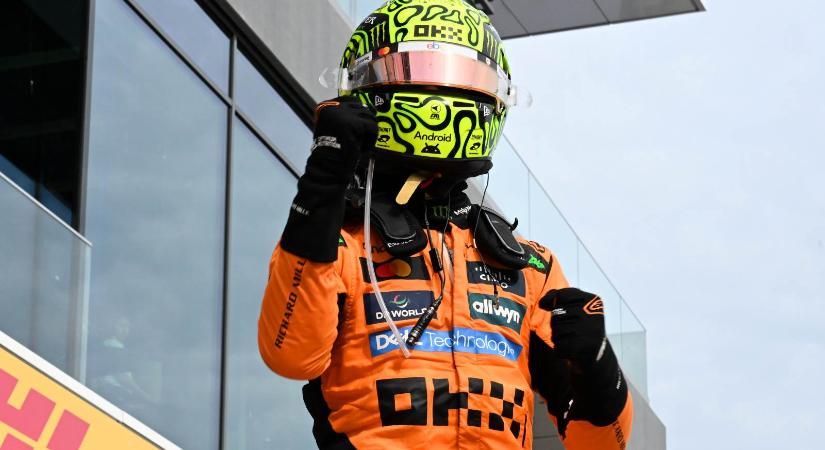 Szobrot kap az F1-világbajnok Lando Norris