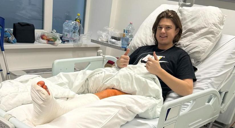 Három orvos sem vette észre: végül műtét lett a vége a mohácsi játékos sérülésének (FOTÓ)