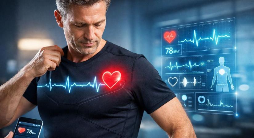 Hihetetlen fejlesztés: egy póló figyeli a szíved működését