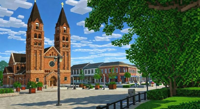 Leesik az állad! Minecraft-világgá változik Nyíregyháza?