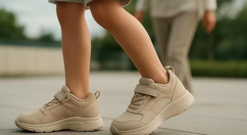 A gyermekláb támogatása minden lépésnél