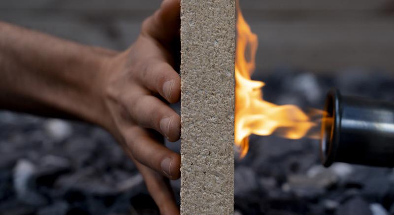 Dinnyemag és fűrészpor kell a tűzálló falba – A jövő épületei biztonságosabbak lesznek