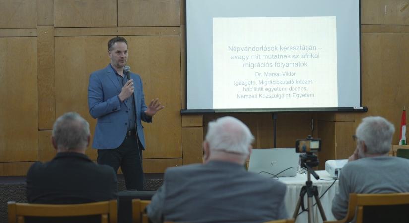 Migrációs helyzetről szólt az előadás