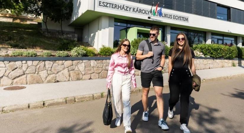 Tarol az egri egyetem: rekord számú jelentkező 2026-ban