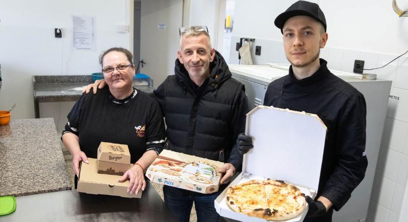 Olasz lisztből készül a magyaros pizza a száz lelkes zalai faluban, s a kézműves hamburger is saját recept (galéria, videó)