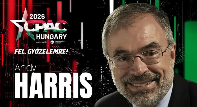 CPAC Hungary 2026: Andy Harris, a globalisták ellenfele