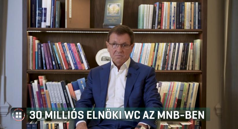 Luxus a jegybankban: 30 milliós mosdó, arany WC-kefe, márvány falak és milliárdos ajtók a MNB felújításán