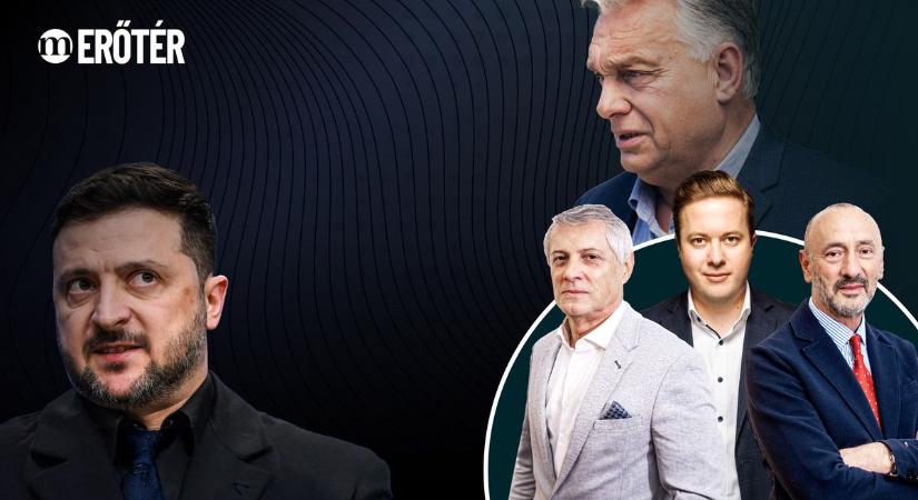 A Zelenszkij-játszma: blöff, fenyegetőzés, csőd – Földi László és Horváth József az Erőtérben
