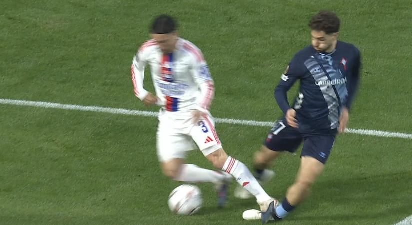 VIDEÓ: a világ legegyértelműbb tizenegyese maradt el a Lyon meccsén?