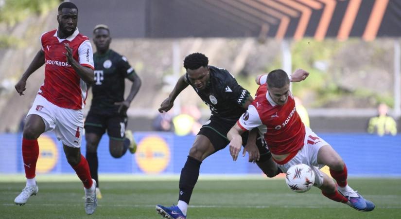 Területkontroll és hullámok – hogyan vesztette el előnyből a Fradi a Braga elleni párharcot?