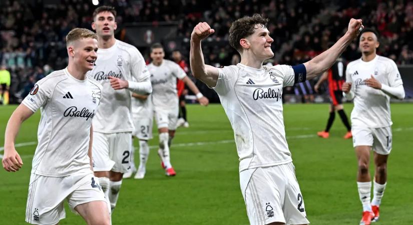 A Midtjylland elvérzett a tizenegyespárbajban, a Forest jutott be a legjobb nyolc közé az El-ben