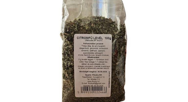 Mérgező, rákkeltő anyag került egy citromfűbe, visszahívták a forgalomból