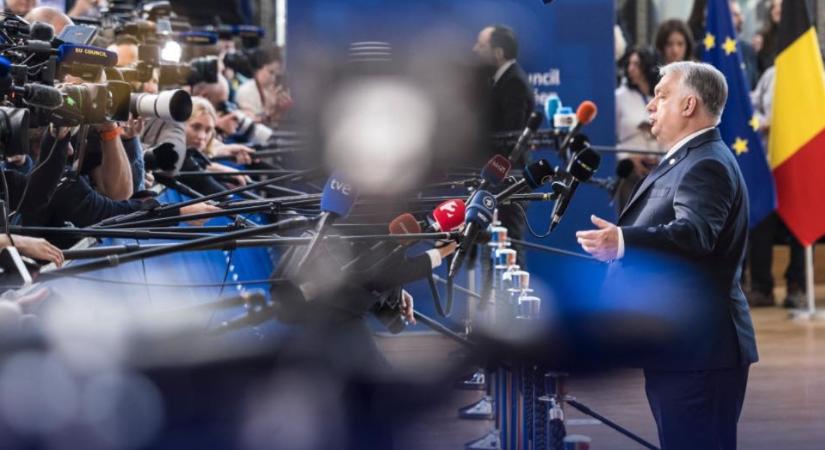 Orbán otthagyta a tárgyalóasztalt Zelenszkij beszéde közben az EU-csúcson