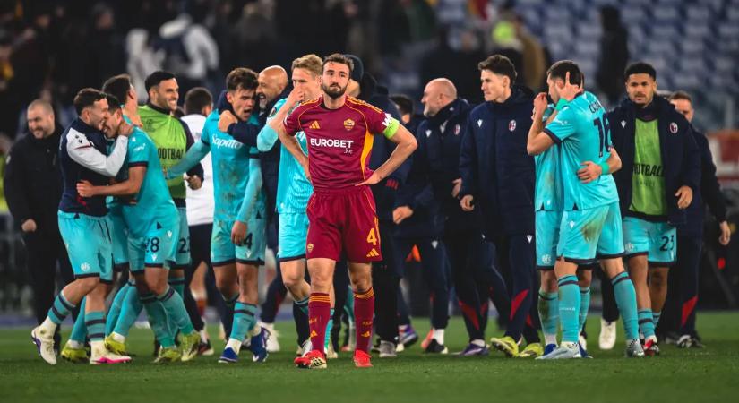 Kétgólos hátrányból egyenlített a Roma, de a Bologna hosszabbítás után kiejtette a „farkasokat” az El-ben