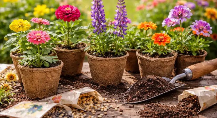 Áprilisban ültethető virágok: 10 mag, amelyet áprilisban kiültethetsz