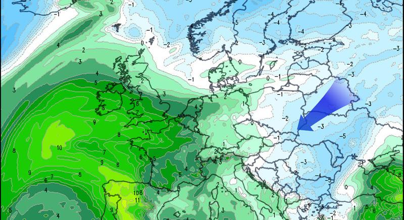Továbbra is északkeleti légpályákon érkezik fölénk a levegő