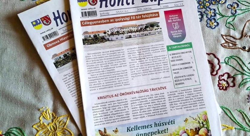 Fejlesztésekről és helytörténeti értékekről is olvashatnak a márciusi Honti Lapokban