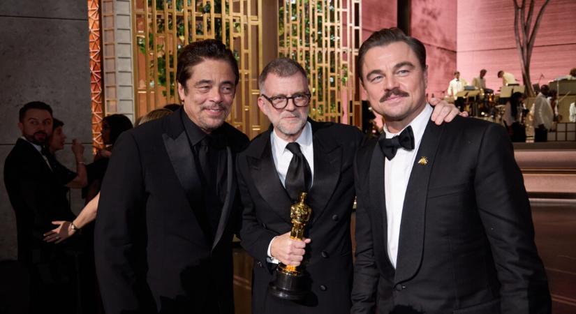 Ezért viselte azt a rejtélyes bajuszt Leonardo DiCaprio az Oscaron