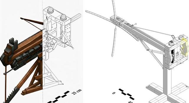 Római ismétlőfegyver nyomait azonosították Pompejiben