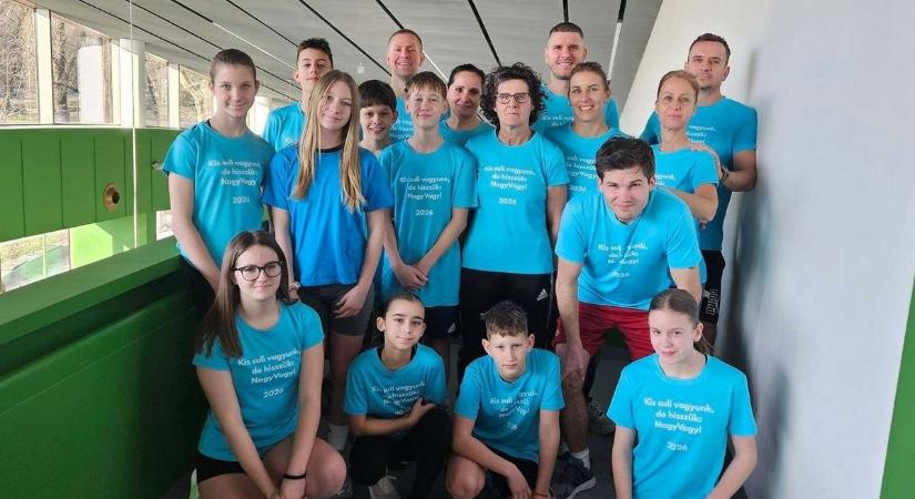 Nagy Vagy! – Helytállt a vasi iskola csapata, amely Béres Alexandrával melegített be az országos versenyre