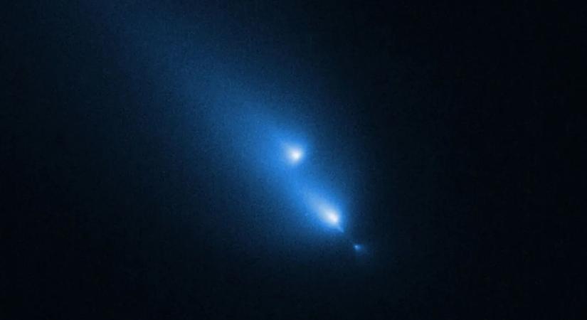 Ezt látnia kell: a szemünk láttára semmisült meg egy rejtélyes üstökös