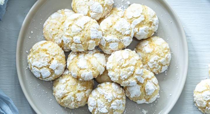 Könnyű, pufi citromos keksz: szinte elolvad a szájban