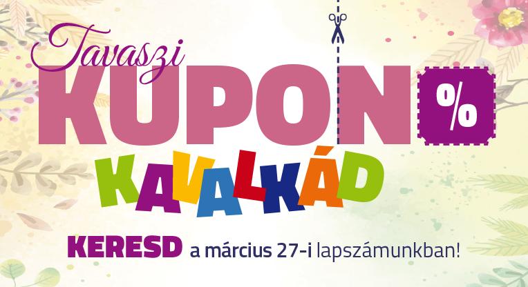 Kuponkavalkád a Győr Hetilapban – Vágj bele a tavaszi spórolásba!