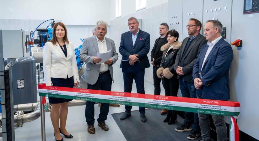 Kulcsfontosságú fejlesztés: teljesen megújult a kenézi vízműgépház