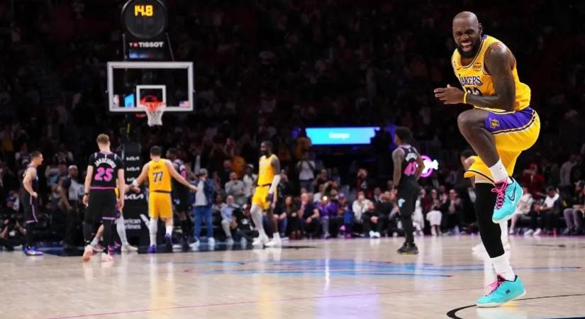 LeBron James és Luka Doncic egyszerre írt történelmet az NBA-ban