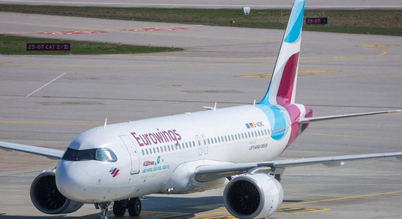 Vészhelyzet miatt leszállt Bécsben a Düsseldorfból Budapestre tartó Eurowings-járat