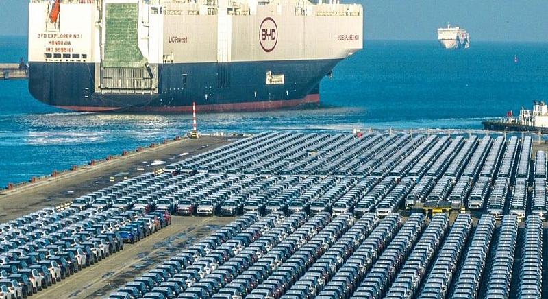 Több autó jött Kínából Európába, mint innen oda