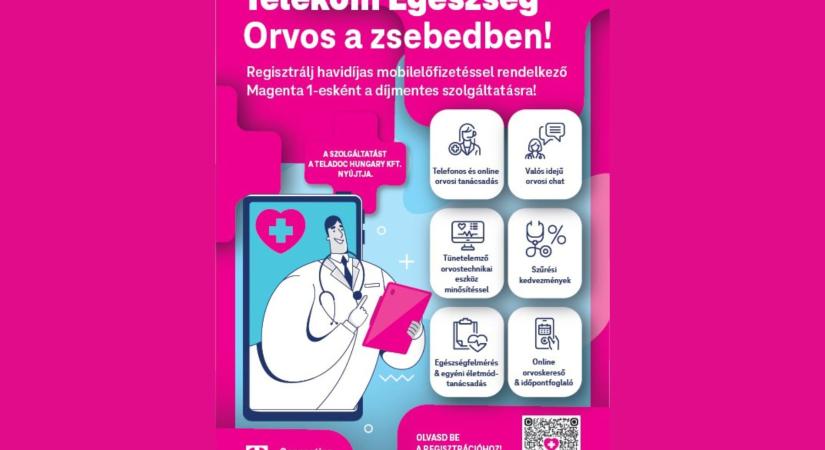 Európában elsőként kapott orvostechnikai minősítést a Telekom egészségben elérhetővé vált tünetelemző
