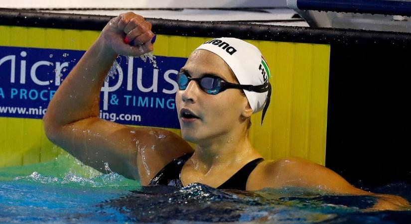 Élete eddigi legjobbját úszta Pádár Nikolett