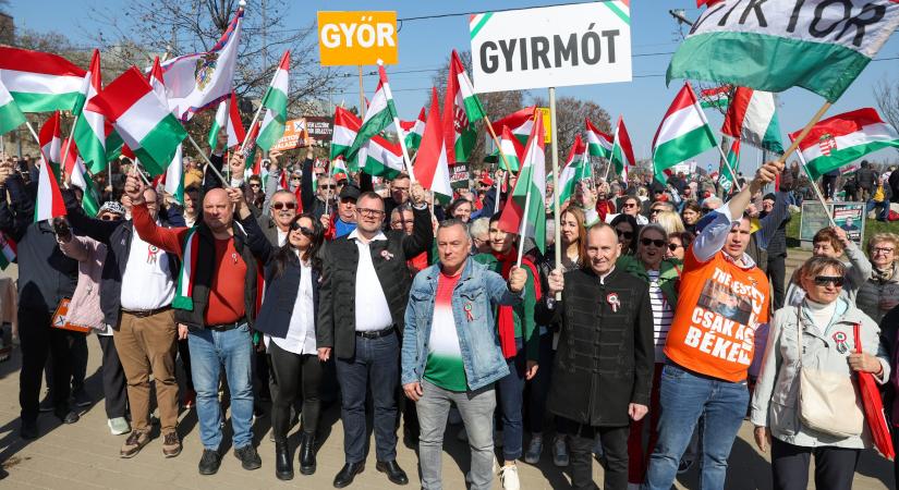 A valaha volt legnagyobb Békemenet, az összetartozás, a szeretet jegyében