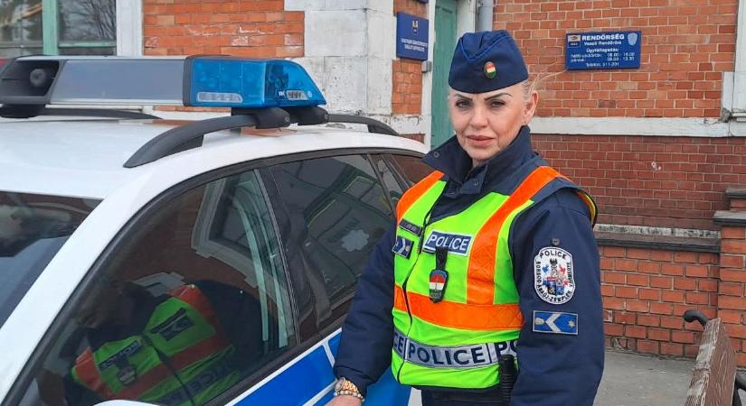 A miskolci rendőrnő elmeséli az életmentést