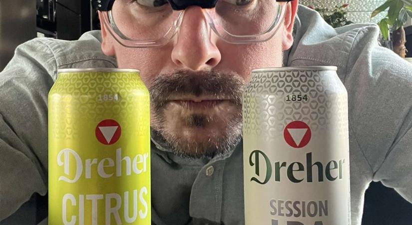 Narancsos édes nedű, és visszafogott IPA a Dreher legújabb alkotása